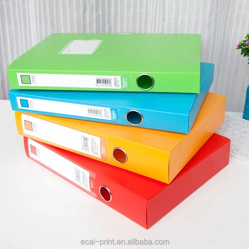 
Customized A4 Plastic File Case Storage Box 