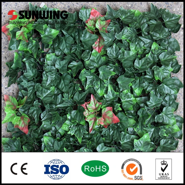 Sunwing nouvelles idées artificielle pvc feuille jardin clôture ... Idées Pvc clôture