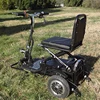 Spray frame light weight folding disability 3 wheel mobility scooter