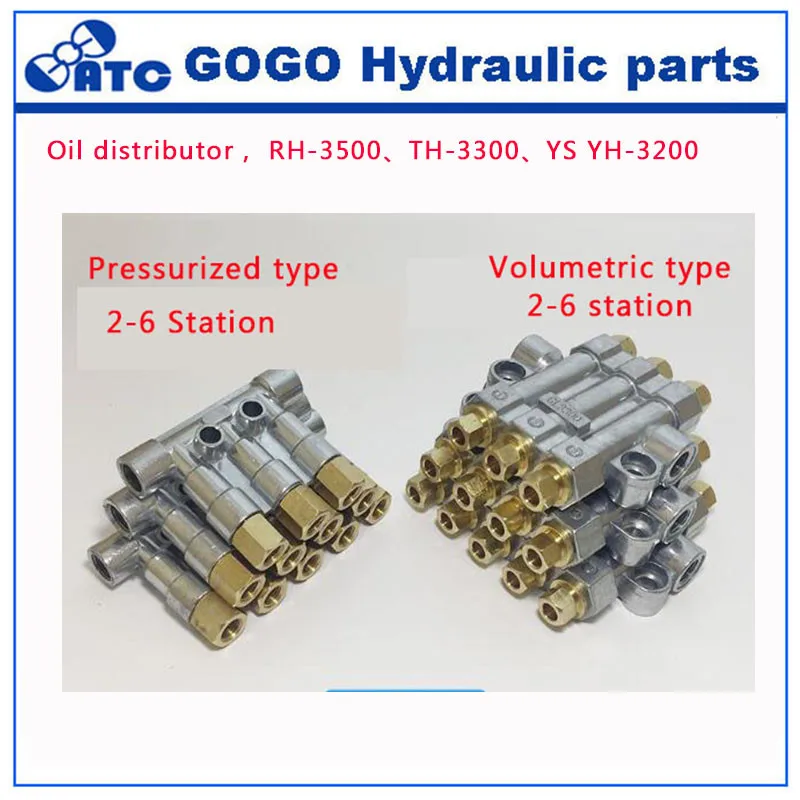 Detective Volumetric Grease Oil Distributor/separator Valve Divider 5