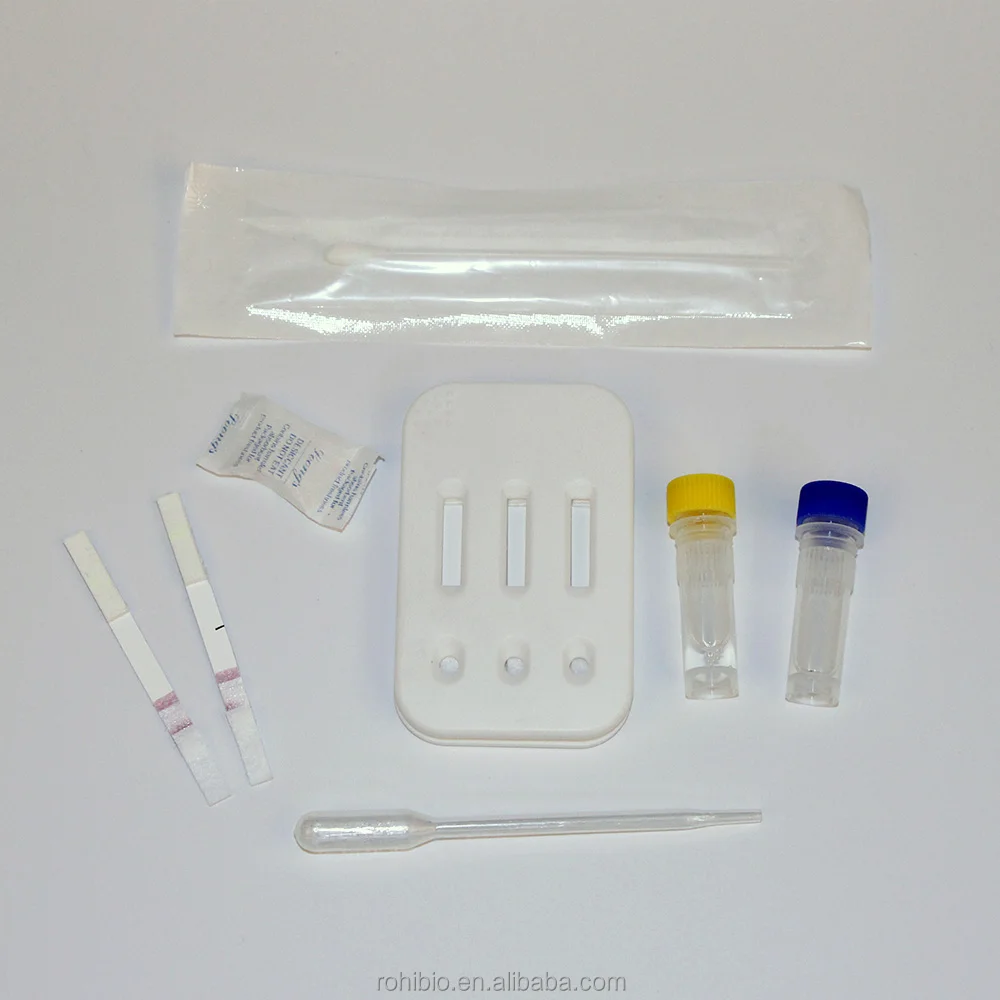 
Canine Triple CPV+Giardia Ag rapid test kit/colloidal goldcanine CPV+Giardia rapid test 