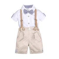 

1 to 4 years old baby clothes suits Formal Wedding Costume little boys summer toddler boys clothing set