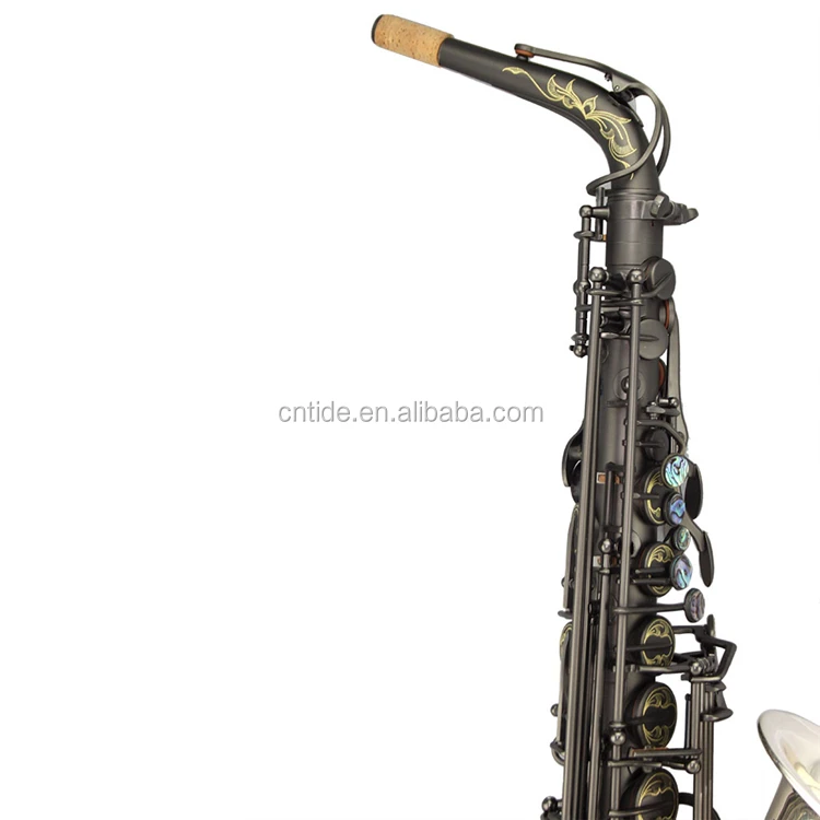 High Grade Professional Matte Black Color Body Silver Bell Alto