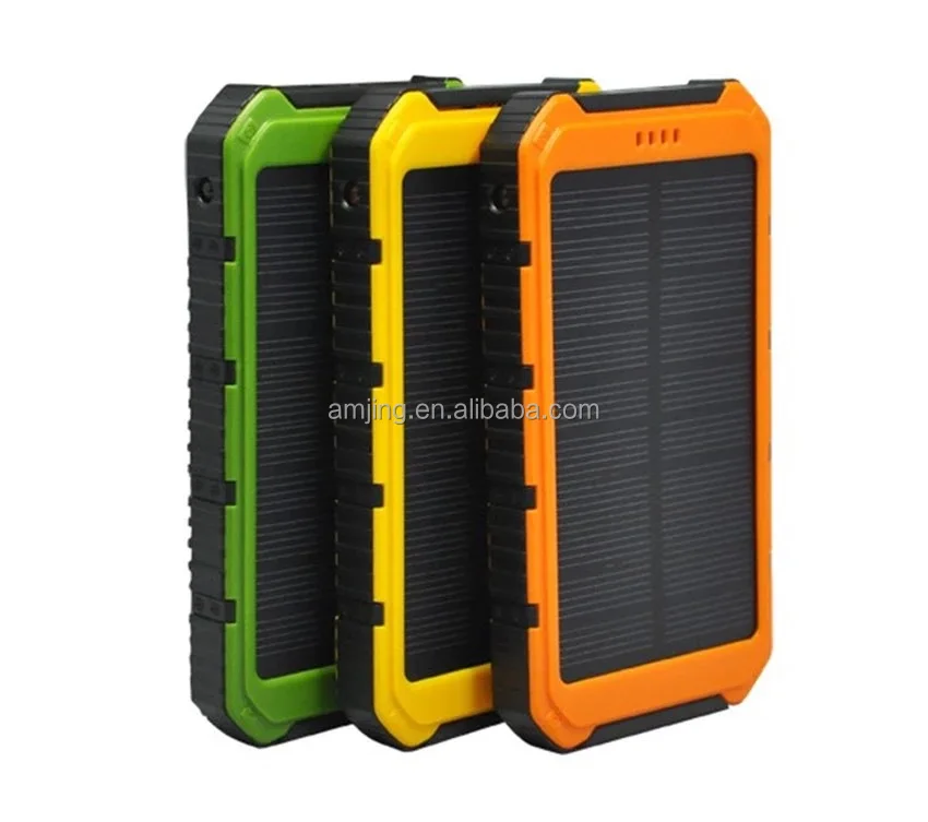 waterproof solar power bank charger