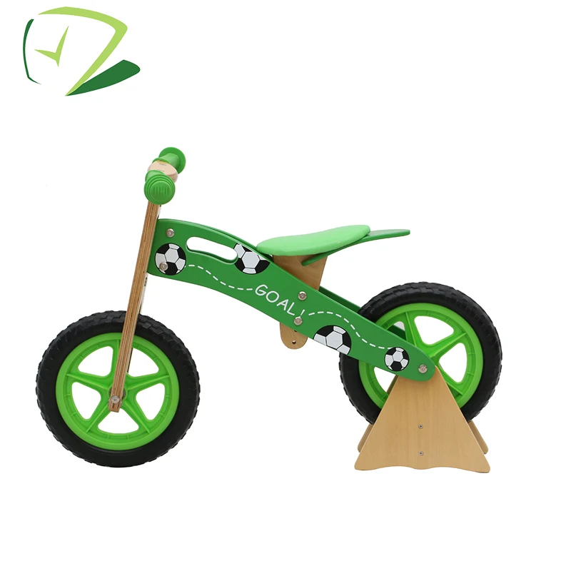 
Non toxic paint cheap two wheel toddler wooden balance bicycle for training balance 