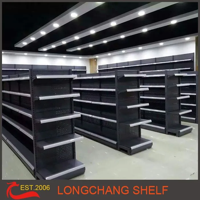 New Shelf Stacking Racks \& Shelves Display Snacks Of Supermarket