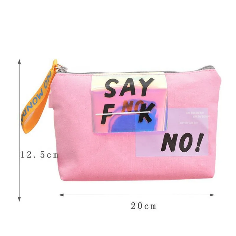 cute clear makeup bag