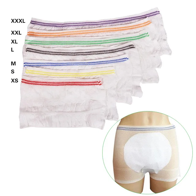 disposable mesh maternity underwear