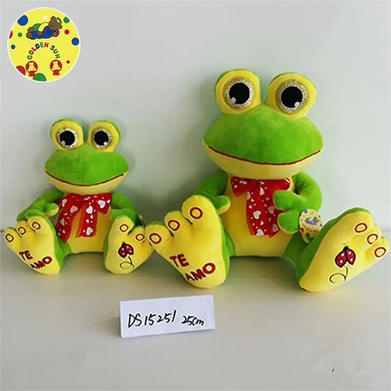 tiny frog plush