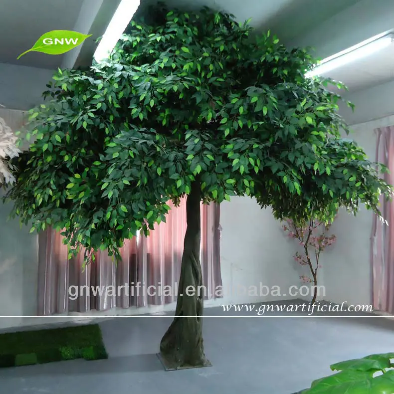Gnw 12ft Tree Artificial Live Ficus Bonsai Banyan Gnw 12ft Tree Artificial Live Ficus Bonsai Banyan For Home And Hotel Decoration
