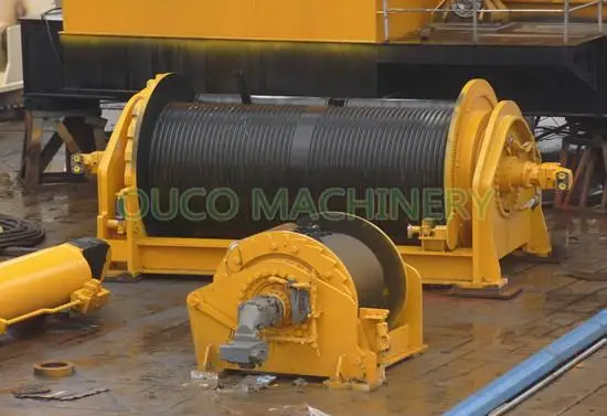 
100T Portal Crane with Knuckle Boom crane 360 degree slewing heavy duty crane 