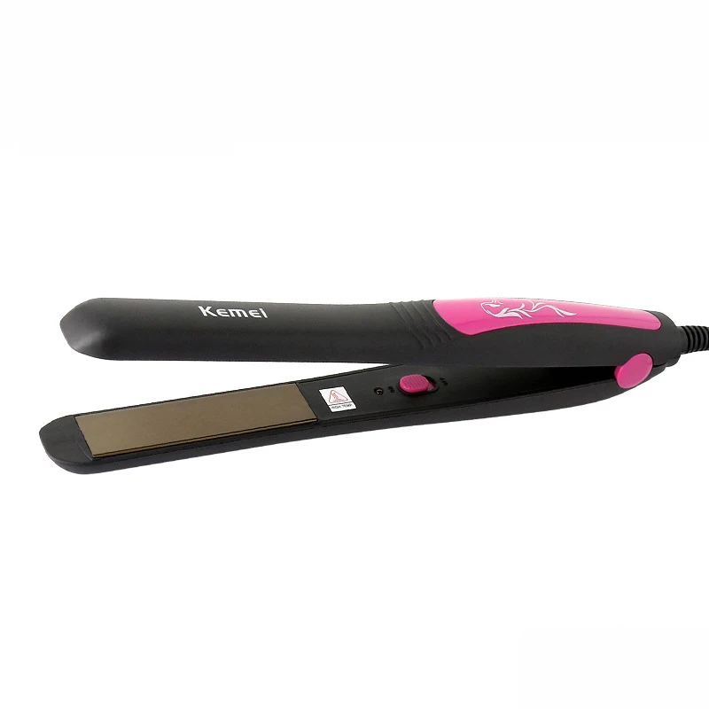 

Kemei KM-328 Beauty Star Fast Hair Straightener Rechargeable and Cordless Private Label Made in China Wholesale