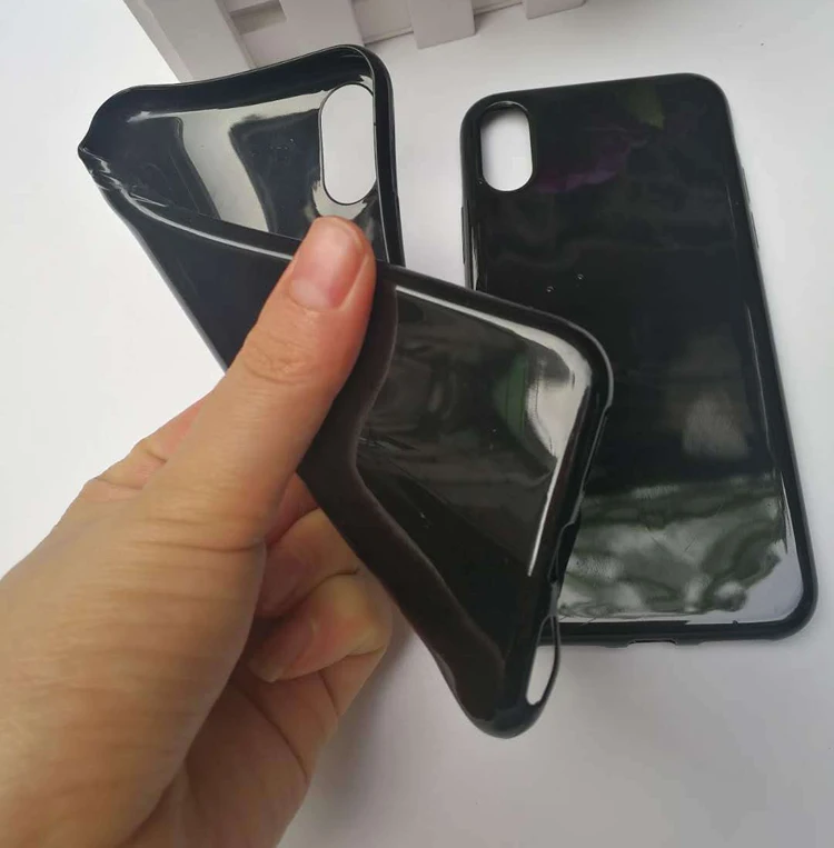 

Cheap price Jelly gloss shockproof black color soft TPU mobile phone back cover case for Infinix X5514D/SMART 2PRO