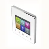 AC220V Music Control Panel Color Display Touch Button HIFI Amplifier Built-in Bluetooth Player Support TV Computer