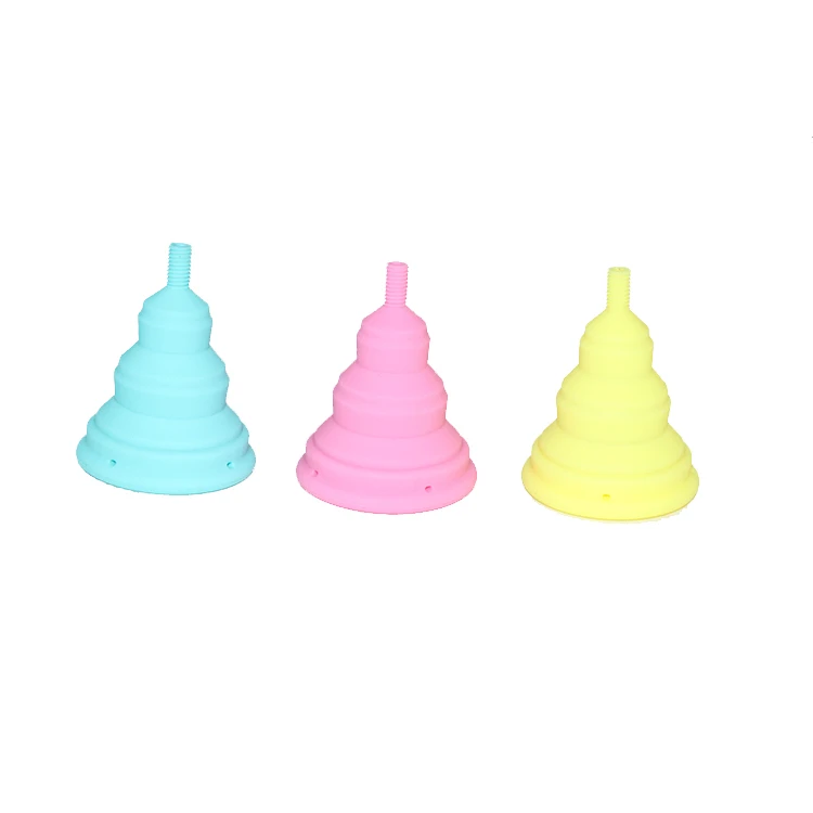 
Free Sample CE FDA Certificate 100% Hygiene Feminine Menstruation Lady Medical Silicone Menstrual Cup 