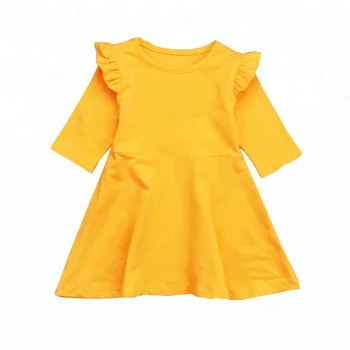 baby yellow frock