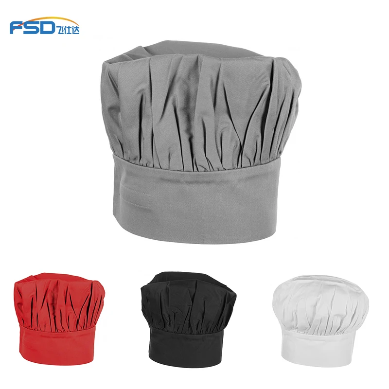 
Factory custom logo pure cotton chef Hat 