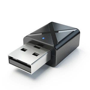 USB Bluetooth 5.0 Transmitter/Receiver, Wireless 3.5mm Audio Adapter, 2-in-1 Wireless Audio Adapter
