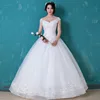 ZH517Z New design deep v sexy elegant princess women wedding dress