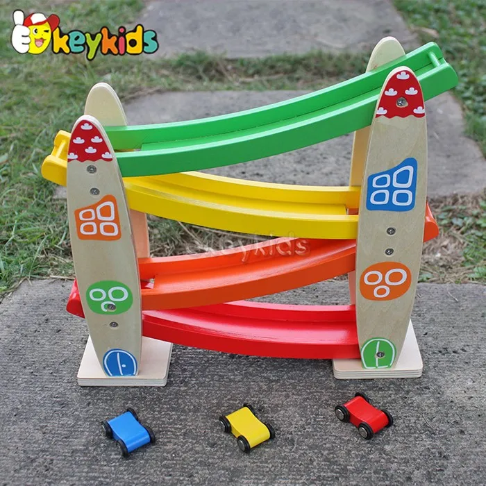 toy car spiral ramp garage