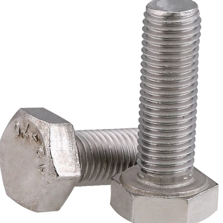 
Standard 1/2' 1' stainless steel 18 8 hex bolts with ISO9001 