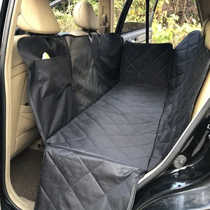 Image of High Quality Portable Waterproof Pet Car Hammock With Mesh Window