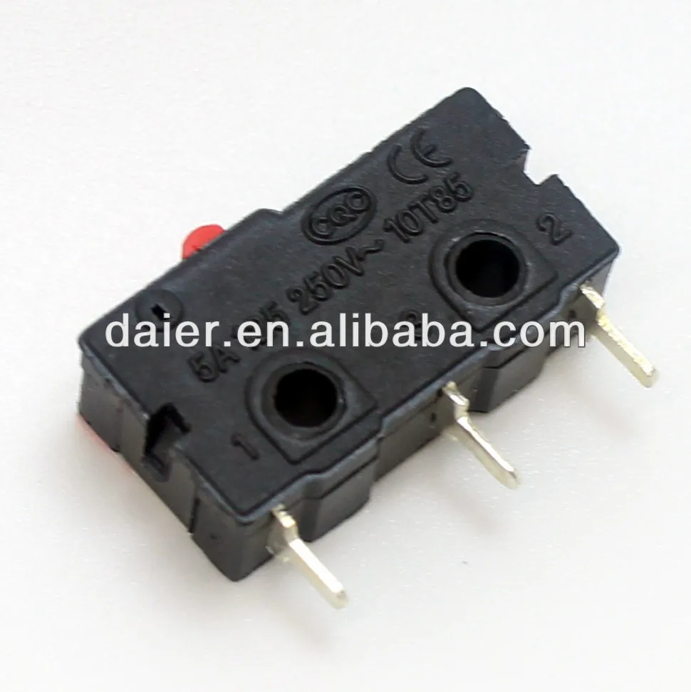 Mini Micro ON OFF Switch with No Lever PCB Terminals KW4-Z1P