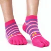 Factory knitted cheap custom funny five fingers women toe socks Made in China