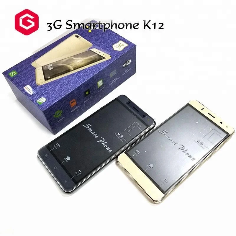 

K12 MTK6580M Quad Core Android 5.1 china mobile phone oem mobile phone, Gold. royal blue. white. pink