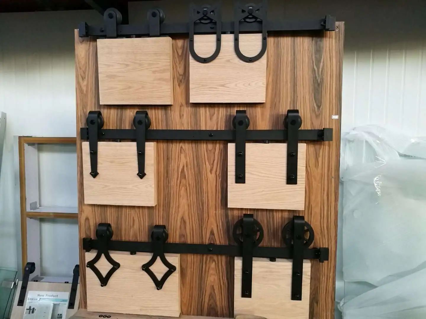 Antiguo Por Pasar Puerta De Granero Sólo Hardware Puertas Correderas De