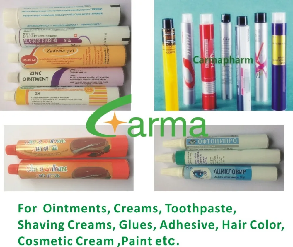 Aluminum Ointment Tube Collapsible Aluminum Tubes Hand Cream Aluminum