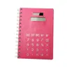 Hot Sale Custom Business Coil Notebook with Calculator,Solar Power 8 Digits Calculator