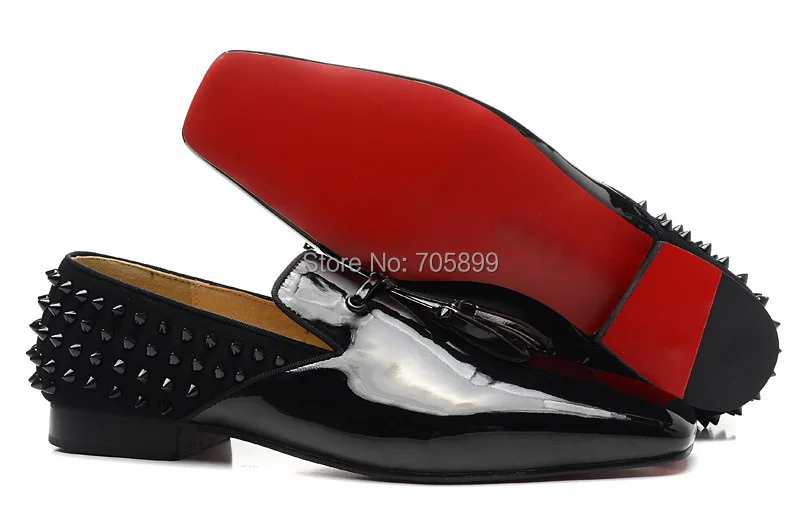 mens leather shoes with red soles