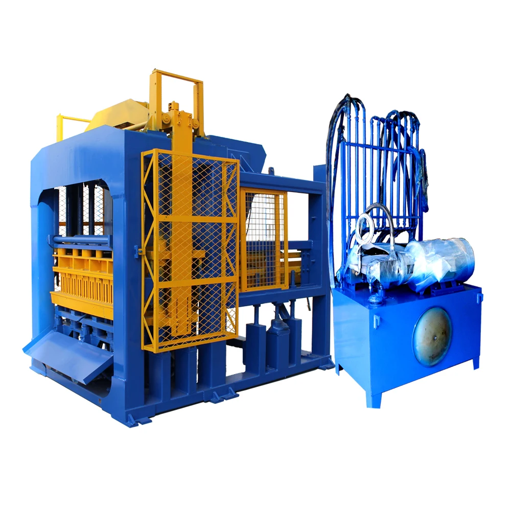 QT6A-15 automatic brick machine for solid -Multi-hole block making sale