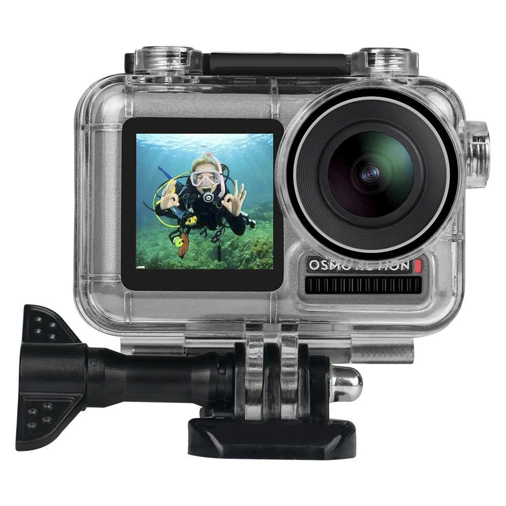 

Camera Accessories 40M Waterproof Case for DJI Osmo Action, Transparent
