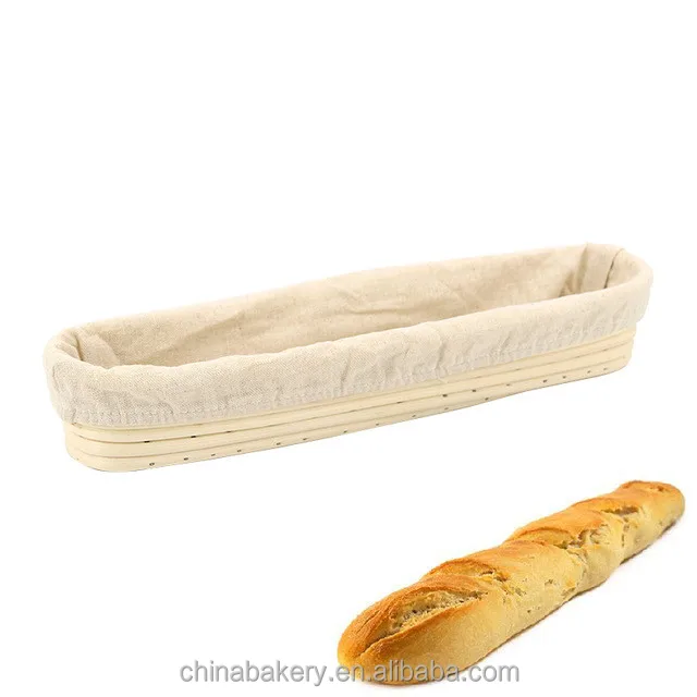 

Oval Bread Dough Rattan Banneton Bread Proofing Basket, Natural color