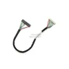 Custom 20pin IDC shield twisted pair flat ribbon lvds cable to IDC female male connector