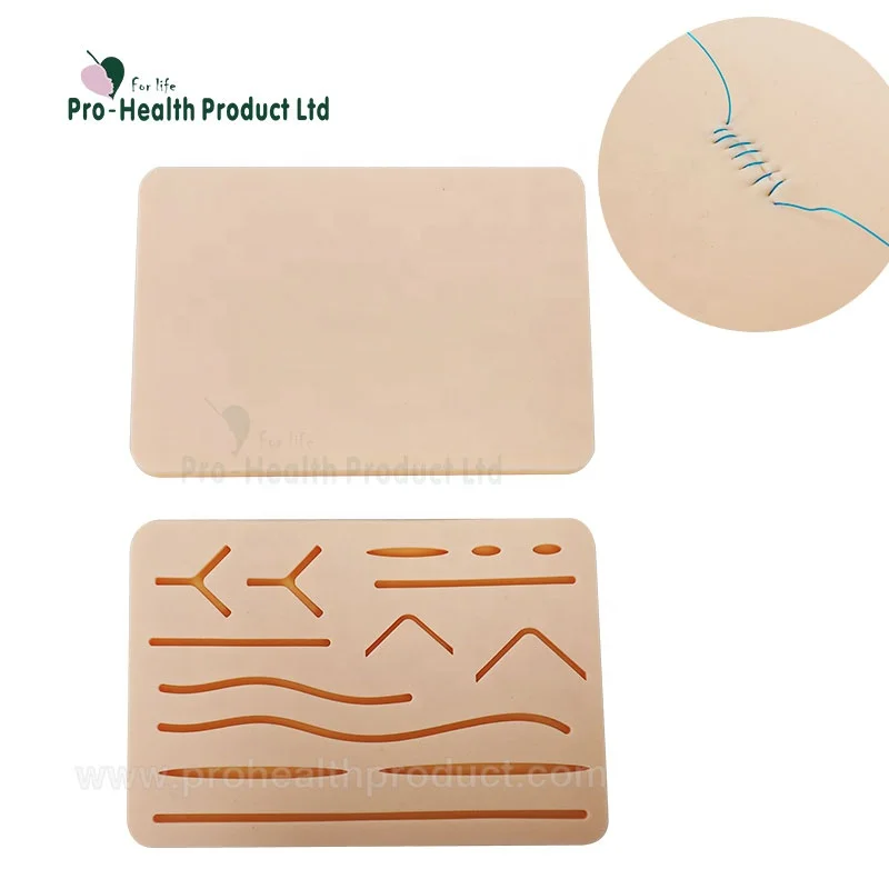 
Skin Suture Practice kit with Suture Pad 3-Layer Suture Pad With Wounds 
