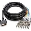 linkjc DTP802 Snake Cable DB25 To 8 x TT 6.6Ft