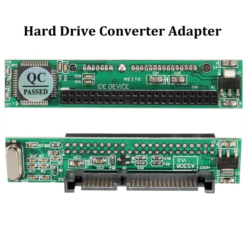 

Newest 2.5 IDE Female to SATA Male Hard Disk Adapter 2.5'' Laptop 44pins Male IDE to 22pins SATA Hard Drive Adapter Converter