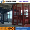 heavy duty 15 ton warehouse lift platform storage lift vertical post lift platform