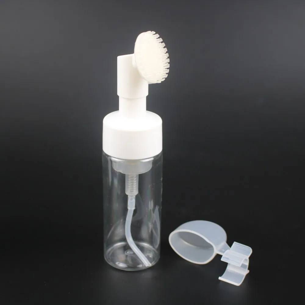 100ml 120ml 150ml 180ml 200ml Pet Plastic Bottle With Brush Applicator