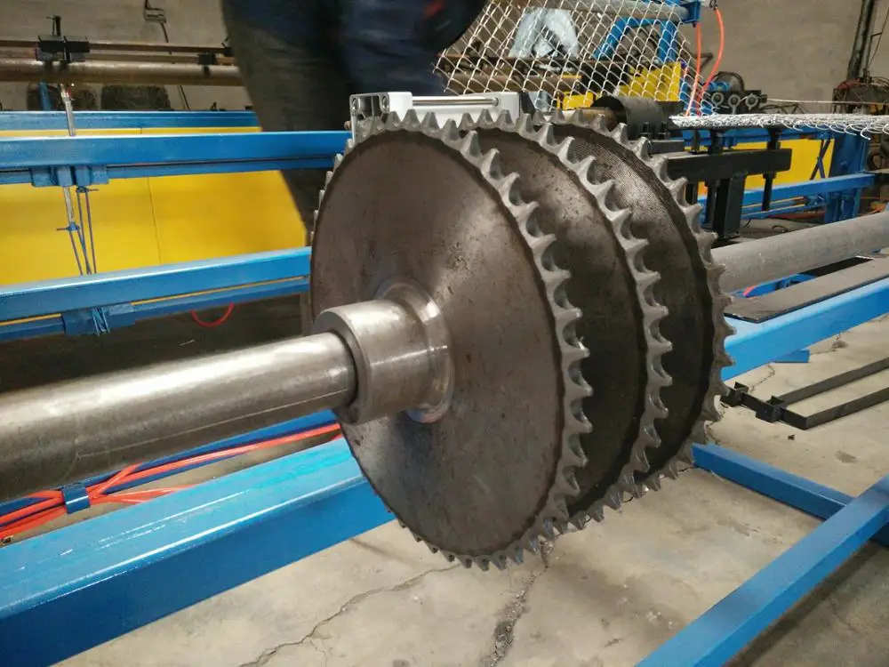 Full Automatic Chain Link Fence Weaving Machine