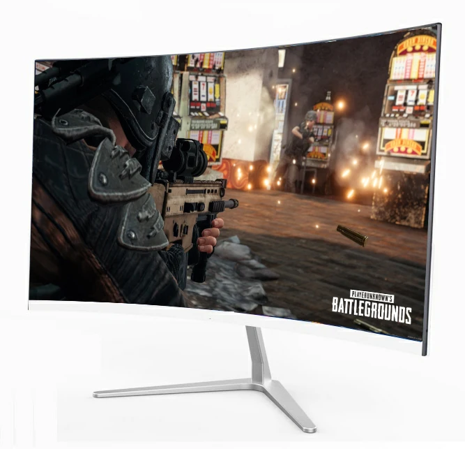 

2020 New Thin Full HD 1K 24 inch IPS Panel LED Curved Frameless computer Monitor