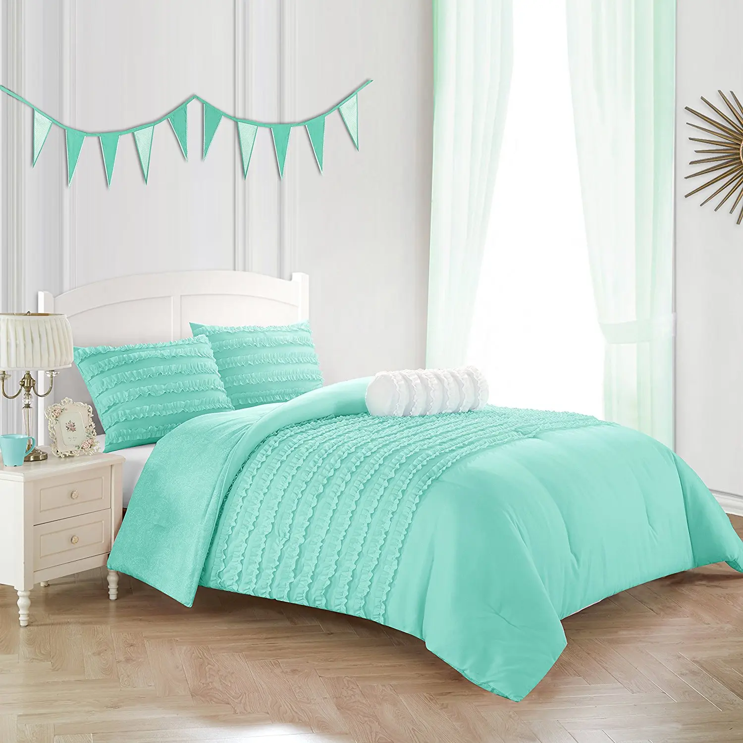 Cheap Pink Ruffle Comforter Set Find Pink Ruffle Comforter Set Deals On Line At Alibaba Com