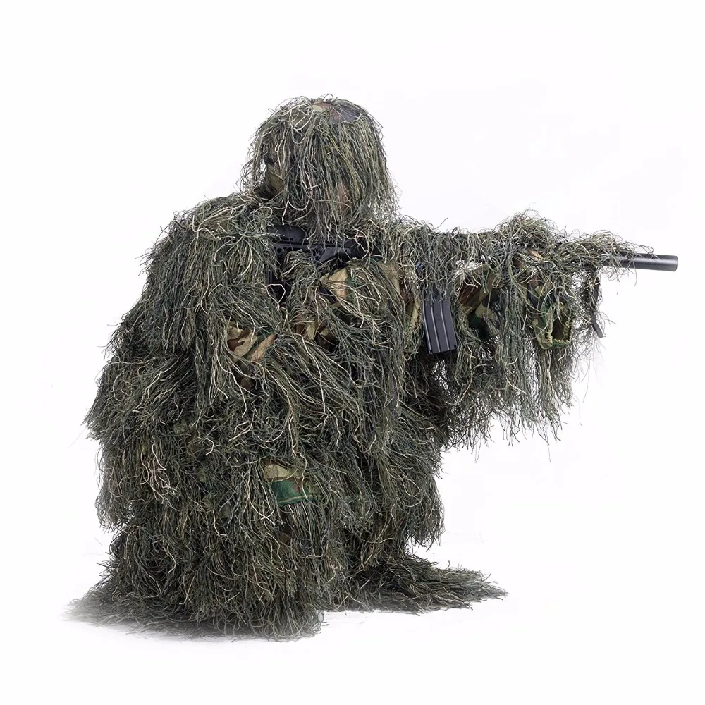 Ghillie Suit 3D Leafy Hunting Clothing