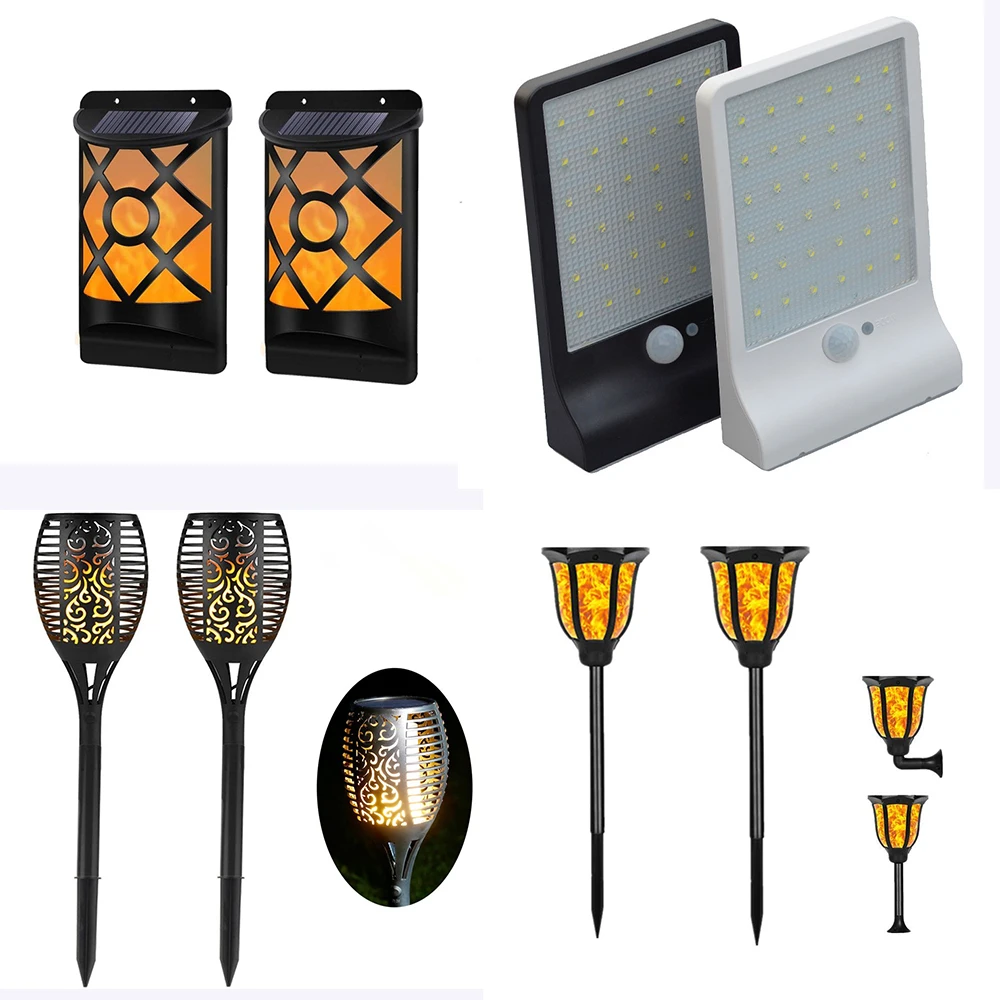Hot Selling Decoration Solar Garden Light Outdoor Lighting 7 LED Colorful Spot Light For Path Tree