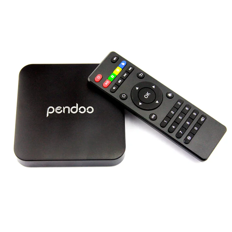 2017 High Quality Pendoo Rk3328 2g16g Remote Control App For Android Tv