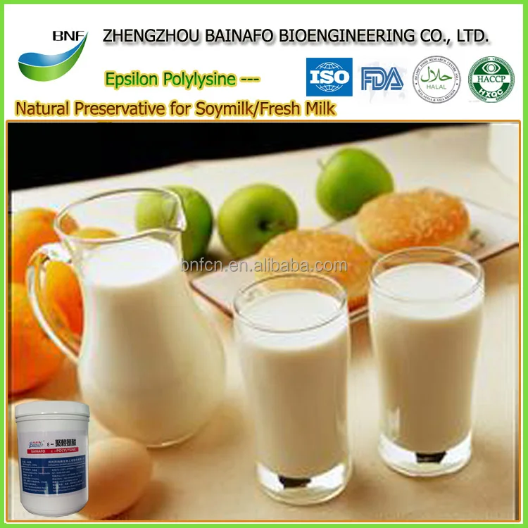 

Natural food grade preservatives for fresh milk/soy milk/cheese/yoghurt