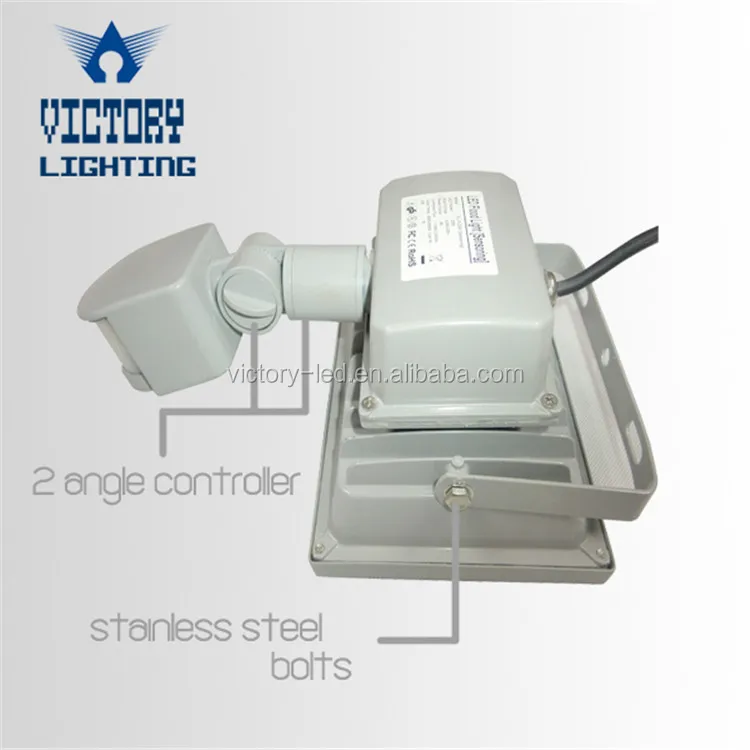 10W 20W 30W 50W PIR Motion Sensor LED flood light lamp outdoor Floodlight